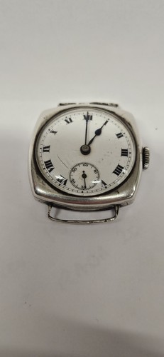 Ww1 trench watch silver 925 - trench,
