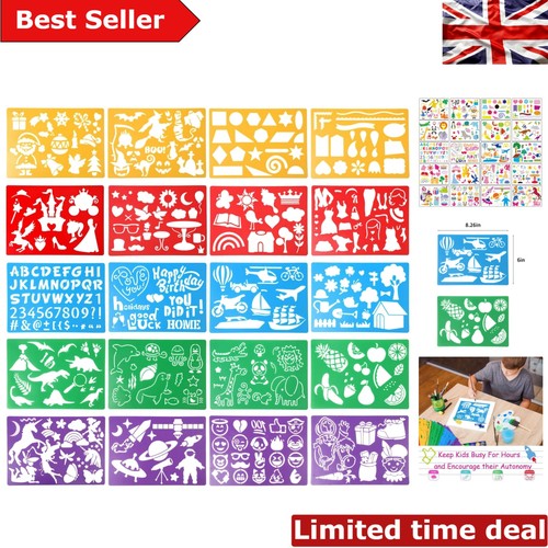 Kids art stencil - stencil,