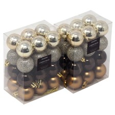 Mini 3cm Earth Tones Christmas