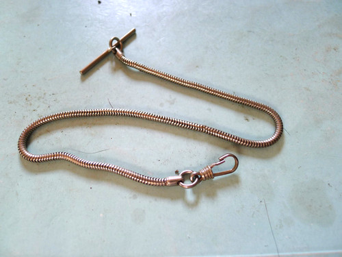 Gold plated pocket - plated, rope