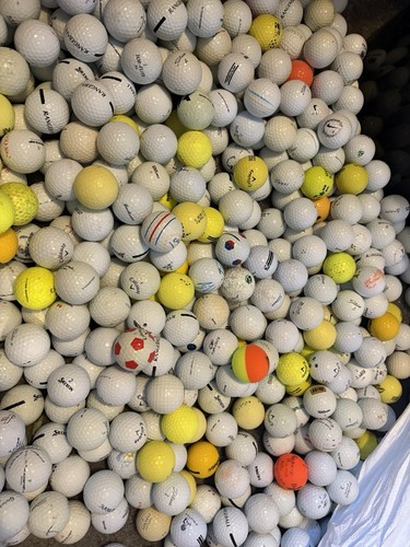 100 practice golf balls - x,