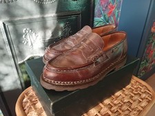 Men's Paraboot Reims Brown Loafers UK 8.5