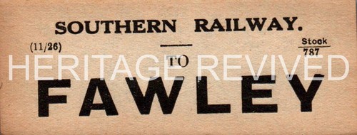 Vintage southern railway - southern,