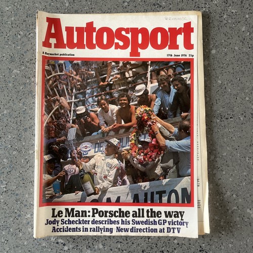 Autosport magazine 17th - autosport, june