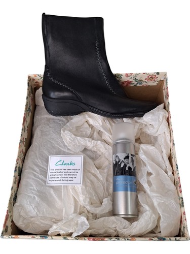 Clarks leather ankle boots - ankle,