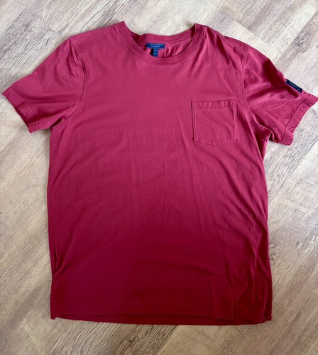 Belstaff red logo crew neck - logo,