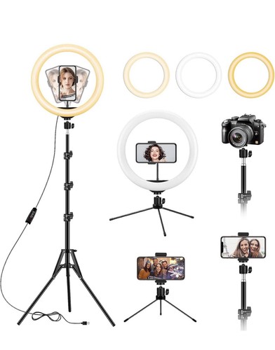 Selfie ring light - selfie, with