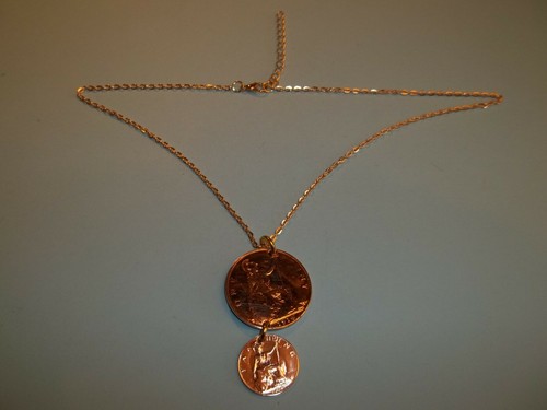 Penny farthing coins - &,