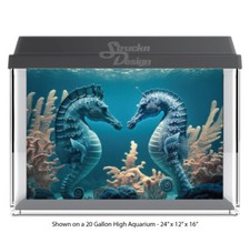 Cyan Sea Horses Coral