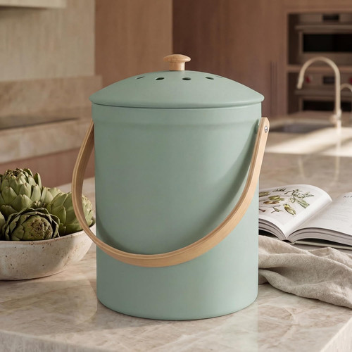 Beautiful kitchen compost bin - beautiful,
