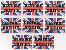 RESTORE BRITAIN X 50 STICKERS