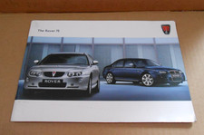 Rover 75 Sales advertising