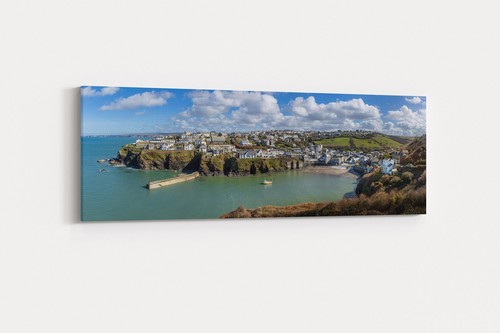 Port isaac harbour panoramic - isaac,
