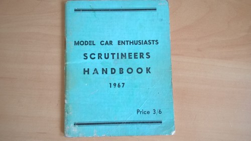 Scalextric 1966 scrutineer - scalextric, scrutineer's