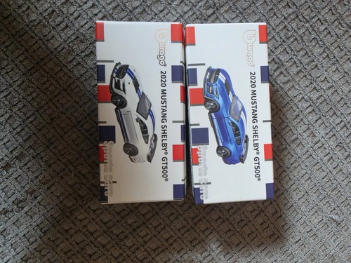 Burago shelby gt500 blue - burago,