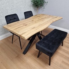 Modern Dining Table Set with 2