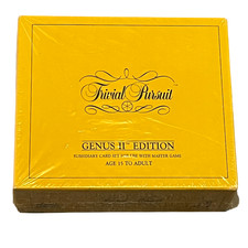 Trivial Pursuit Genus 2 Genus II Edition 1986 Subsidiary Expansion Set Sealed