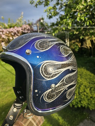 Motorcycle helmet custom - motorcycle,