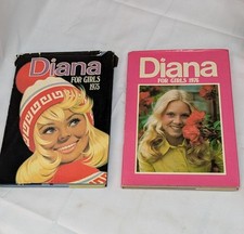 Diana For Girls 1975 & 1976 Annual Hardback Comic Activity Book