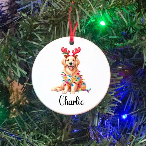 Personalised golden retriever - personalised,