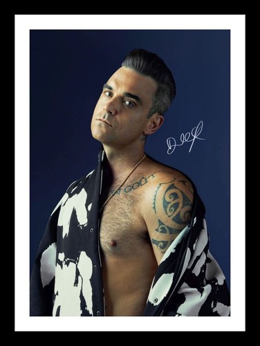Robbie williams autographed - williams,