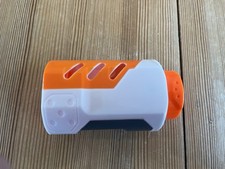 NERF N Strike Elite Modulus Silencer White Attachment Blaster Dart Gun