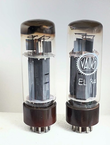 Matched pair el34 tubes - matched,