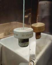 Bathroom light pull cord handle toilet wooden Gin cork 