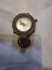 VINTAGE F.BARKER & SON  RARE MULITARY COMPASS LONDON 1918(WWI)-PARTS/REPAIR