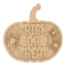 Wooden Halloween 3D Layered