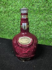 CHIVAS  Royal Salute Whisky Bottle Wade Ruby Red, EMPTY BOTTLE .