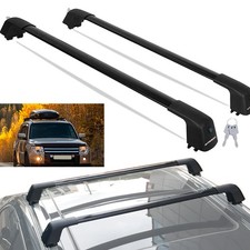 Aluminium Locking Roof Rack Cross Bars for Opel Zafira 2007-2014 2013 B 5 door