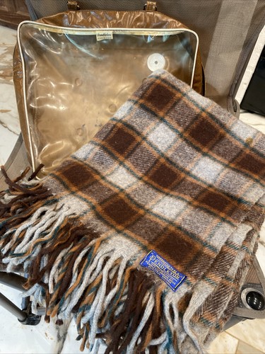 Vtg 60s pendleton - plaid, 100%