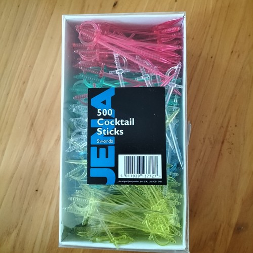 Cocktail plastic sword - cocktail, sticks