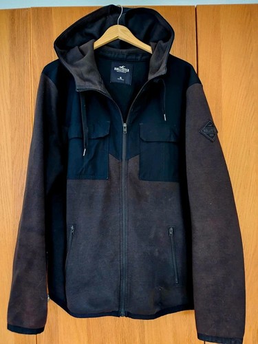 Hollister mens black hoodie - hollister,