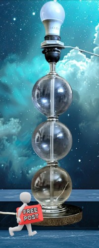 Tall vintage stacked balls - tall,