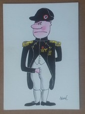 Postcard: Comic, Napoleon {With Hand in Trousers} (251211)