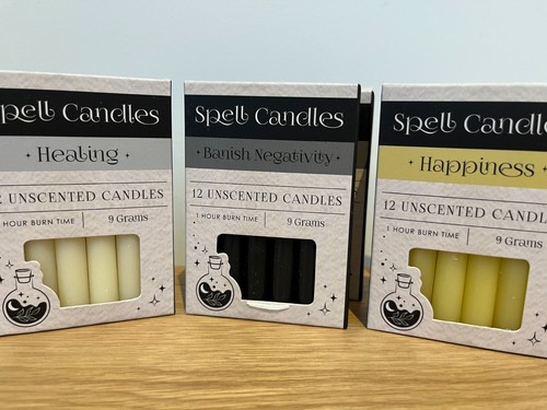 Spell candles packs 12 - 2, of