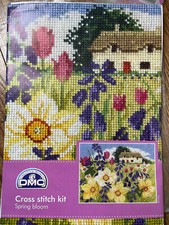 DMC Cross Stitch Kit Spring bloom cross stitch pattern BK 1676