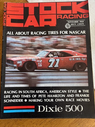 November 1968 stock car racing - stock,