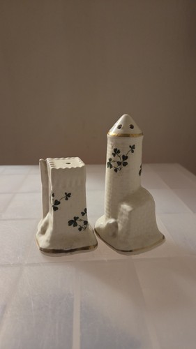 Boxed vintage salt - vintage, pepper