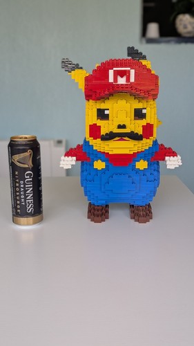 Lego pikachu mario large - pikachu,