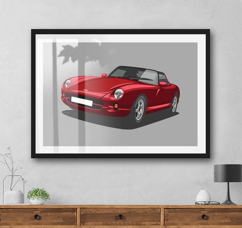 Tvr chimaera poster print - tvr,