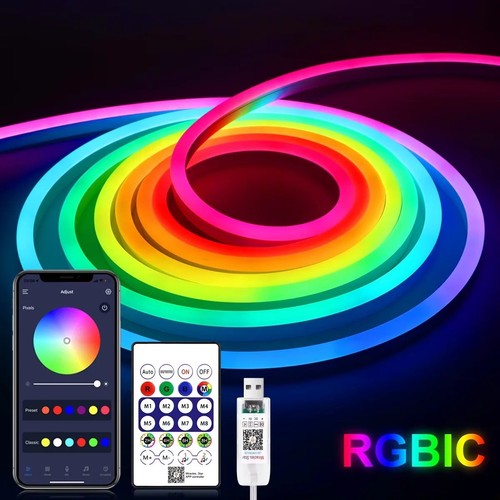 Led neon lights strip - led, rgb