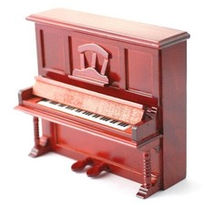 Dolls House Mahogany Upright