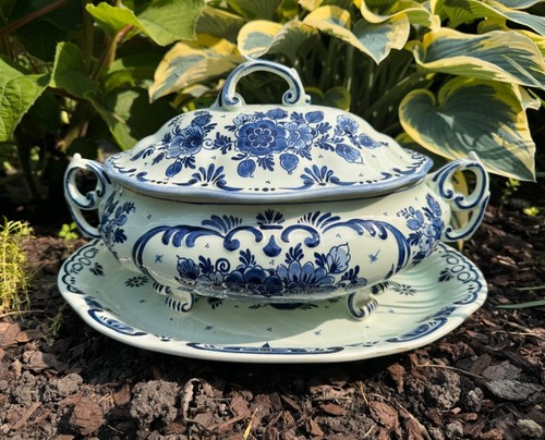 Delft royal goedwaagen terine - delft,