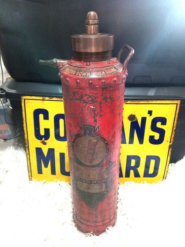Vintage fire extinguisher - fire,