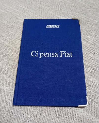 Warranty book pensa fiat - book,