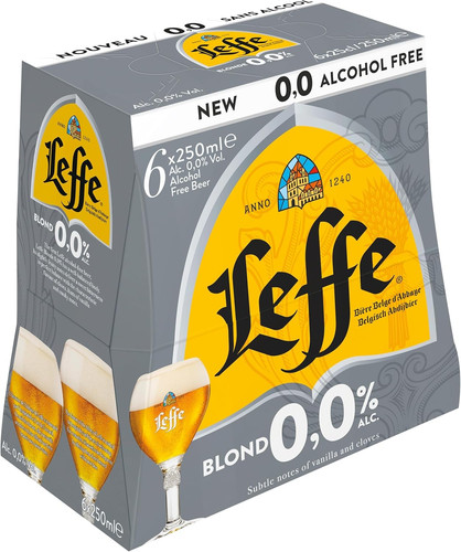 Leffe blonde alcohol free - leffe,