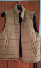 Mens Mustard Yellow Bodywarmer gilet  Size L
